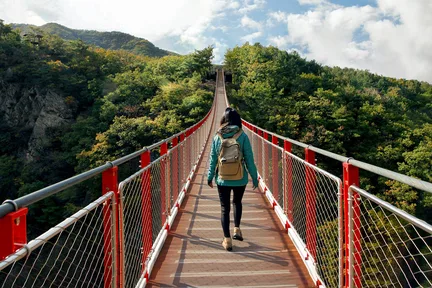 DMZ(비무장지대) 북한 이탈 주민과의 만남/감악산 출렁다리