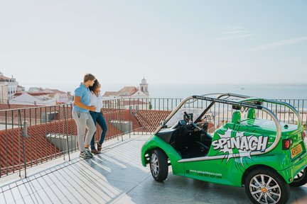 Lisbon Driving Experience a Guided Tour on an Electric Car