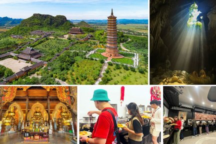 Bai Dinh Pagoda & Galaxy (Thien Ha) Grotto Ninh Binh Day Tour