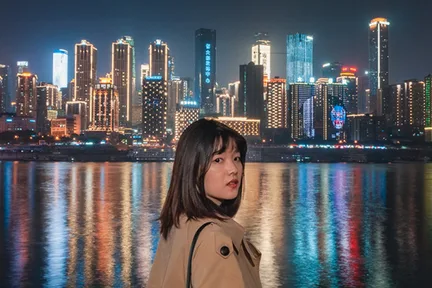 重庆半日夜景夜游（走凌空步道+观山城全貌+拍天空之境+多个私藏观景台+3-8人小团）