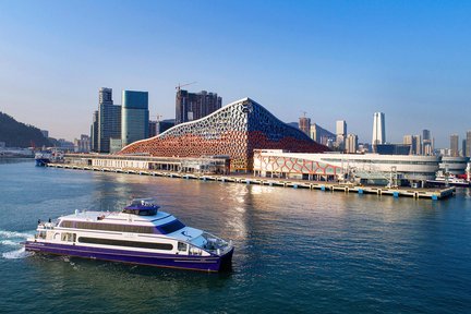 Lawatan Separuh Hari Shenzhen Kumpulan Persendirian China Merchants Shekou Cruise Terminal Hong Kong-Zhuhai-Macao Bridge