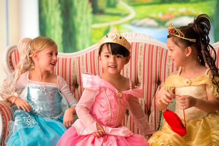 Bibbidi Bobbidi Boutique Disney Princess Transformation