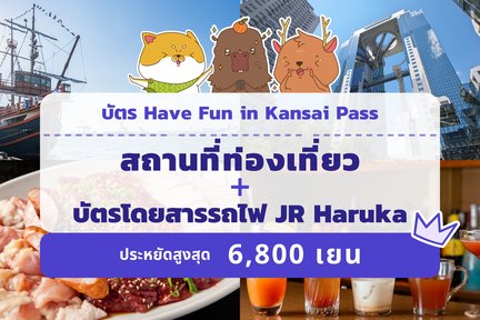 บัตร Have Fun in Kansai Pass