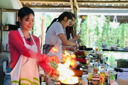 会安簸箕船＆私人钓鱼之旅＆在地料理烹饪课程