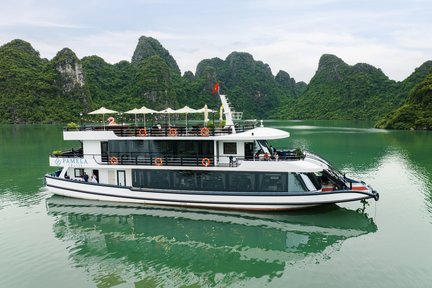 [Route 2] Ha Long Bay Day Tour by 5-Star Pamela Luxury Cruise