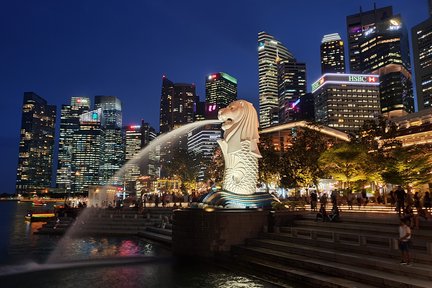 Singapore River Cruise + City Night Walking Tour