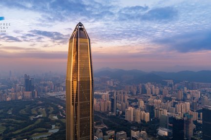 Ping An Finance Centre 'Free Sky 116' Observation Deck di Shenzhen