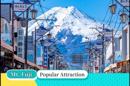 【富士山网红景点一日游】富士山五合目＋河口湖＋日川时计店＋忍野八海