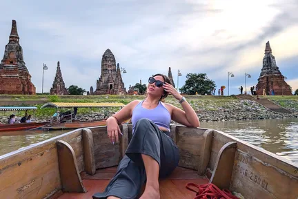 Ayutthaya: Private Longtail Tour with Optional Temple Visits