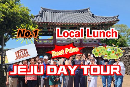 Lawatan Sehari UNESCO Jeju dengan Makan Tengah Hari & Tiket Masuk