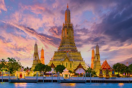 Tour Thuyền Kênh Đào Bangkok, Bảo Tàng Siam, Wat Arun với Hướng Dẫn Viên