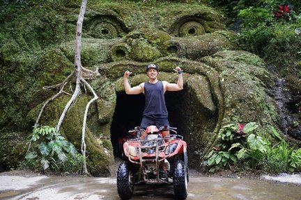 Kanto Lampo Waterfall Tour with ATV & Rafting Activities in Bali