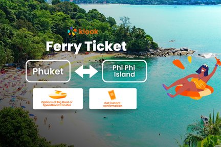 Billet de ferry entre Phuket et Koh Phi Phi