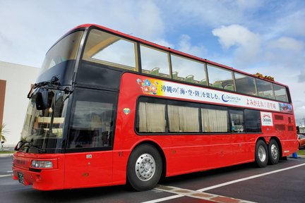 Visite en bus à toit ouvert de Churashima (départ de Naha)