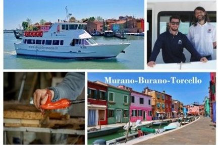 Murano, Burano & Torcello Islands Tour dari Venesia