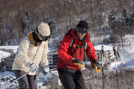 Lezione privata di sci o snowboard di 4 ore a Shiga Kogen