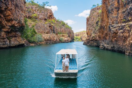 Excursión de un día a Katherine Gorge Cruise y Edith Falls Escape desde Darwin