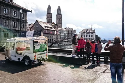 苏黎世 (Zurich) 电动嘟嘟车 (E-tuk tuk) 城市与周边地区导览