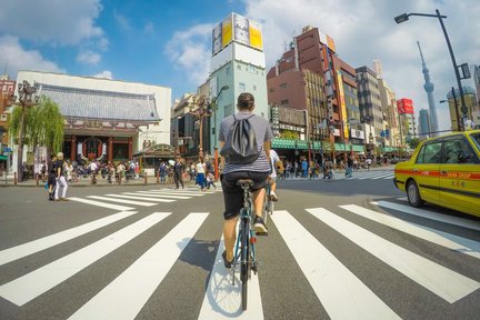 City Highlights Sunset Bike Tour di Tokyo (3 Jam)