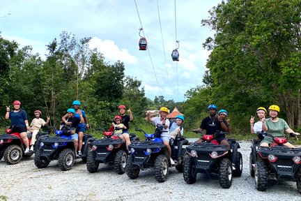       Sky ATV Ride at Mountain Manchinchang, Langkawi Skycab