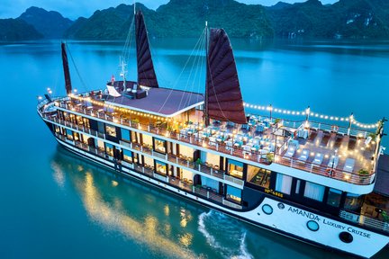 [New Route] 2D1N Lan Ha Bay by Amanda Luxury Cruise