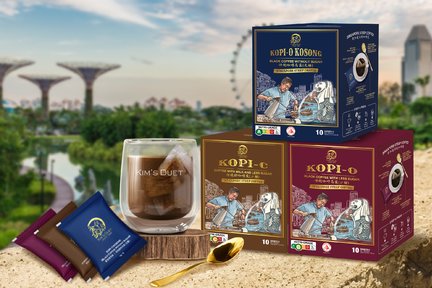 Kim's Duet Singapore Steep Coffee & Tea di Jewel Lapangan Terbang Changi