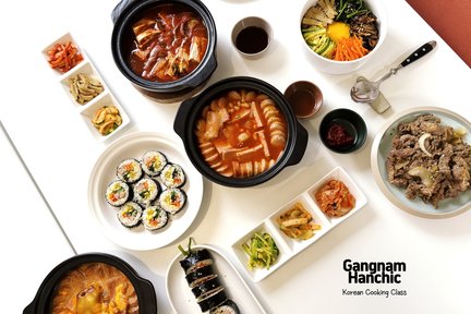 Korean Home Style Cooking Class in Gangnam