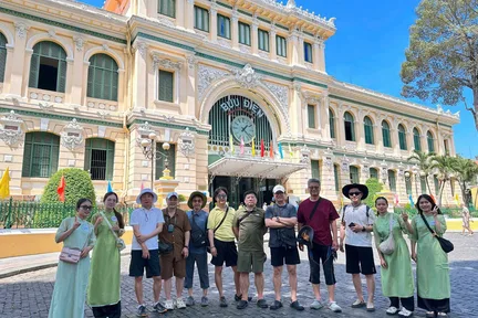西贡摩托车冒险2小时日间游(可选奥黛骑手)