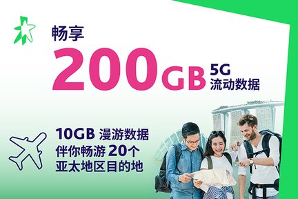 新加坡 4G上网卡（新加坡机场 & 市区领取）