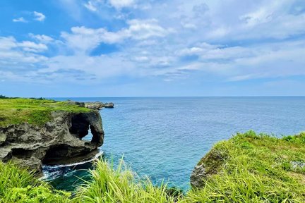 冲绳北部: 美丽海水族馆 & 古宇利岛 & 万座毛 & 美国村一日游 (那霸 & 北谷出发)