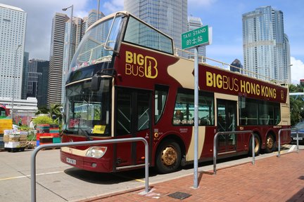 Excursiones turísticas ilimitadas con paradas libres en Big Bus de Hong Kong