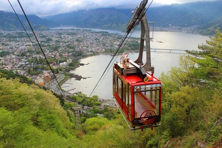 Billet aller-retour pour le téléphérique panoramique du mont Fuji à Yamanashi