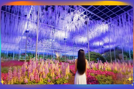 Hitachi Seaside Park & Ashikaga Flower Park Illumination Day Tour