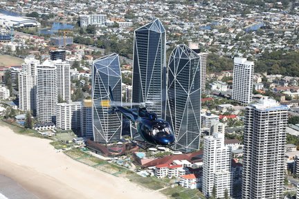 Pengalaman Menaiki Helikopter di Gold Coast