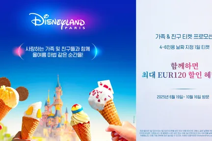 파리 디즈니랜드 입장권