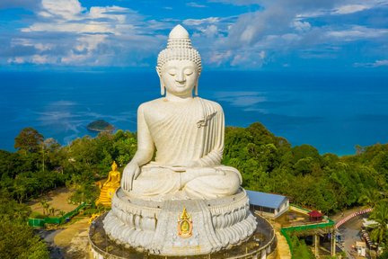 Phuket Big Buddha, Wat Chalong and Phuket Old Town with Guide Half Day