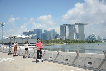 Lawatan Berpandu Mini Segway, Marina Bay