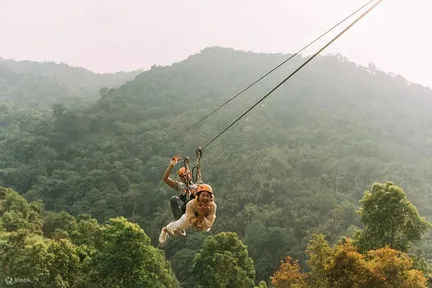 清迈天际线丛林滑板探险高空滑索体验 (Skyline Jungle Luge Adventure Zipline Experience Chiang Mai)