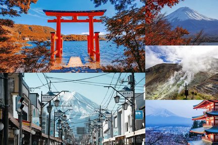 Mount Fuji Lake Kawaguchi Hakone Shrine day tour (from Tokyo)