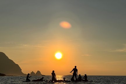 Pengalaman SUP di Pulau Orchid