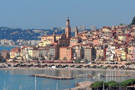 Italian Market, Menton & La Turbie Day Tour from Nice