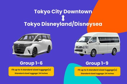 Tokyo Private Transfer to Disneyland, Disneysea