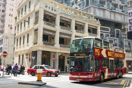 Excursiones turísticas ilimitadas con paradas libres en Big Bus de Hong Kong