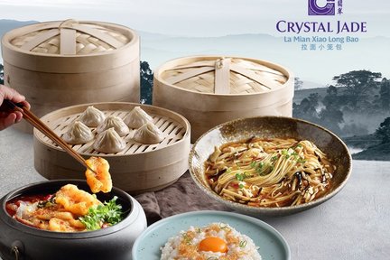 Crystal Jade La Mian Xiao Long Bao tại Nhà ga 1 Sân bay Changi Singapore