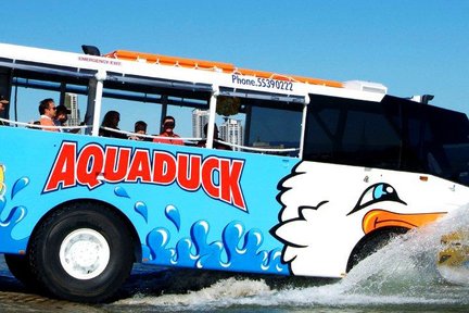 Aquaduck Safari-Stadtrundfahrt und Flusskreuzfahrt an der Gold Coast