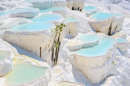 Pamukkale Day Tour from Antalya with drop-off in Kusadasi
