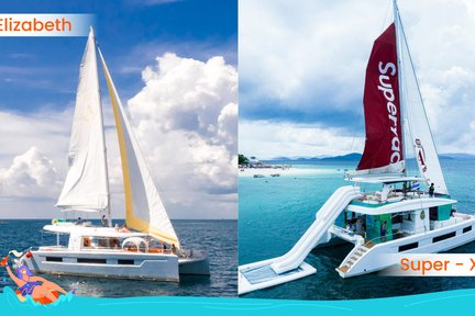 Tour Catamaran Mewah Racha & Coral Islands dengan Super Yacht