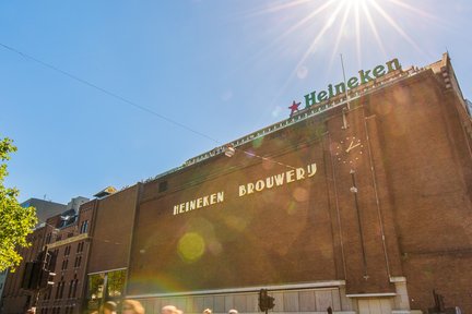 Entrada a la experiencia Heineken y crucero por los canales de Ámsterdam