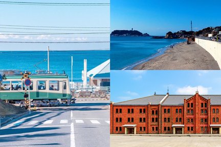 Enoshima & Yokohama Red Brick Warehouse One Day Tour from Tokyo