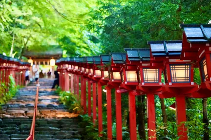 京都: 岚山＆三千院＆暮色贵船神社一日游